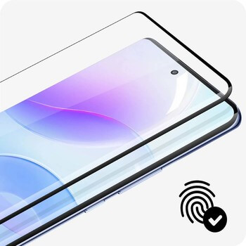 Picasee 3D üvegfólia kerettel az alábbi mobiltelefonokra Xiaomi Redmi Note 14 4G - fekete