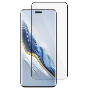 3x 3D üvegfólia kerettel az alábbi mobiltelefonokra Honor Magic7 Lite 5G - fekete