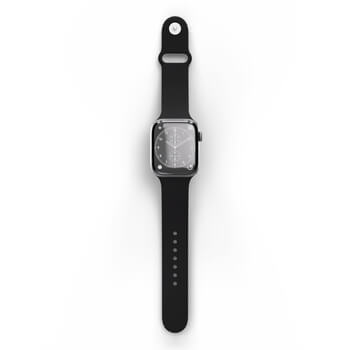 Picasee öv gravírozással Apple Watch 40 mm (4.series) - Fekete