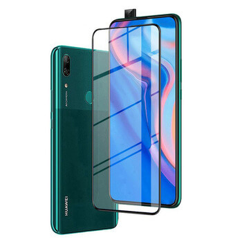 3D üvegfólia kerettel az alábbi mobiltelefonokra Huawei P Smart Z - fekete