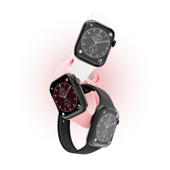 Picasee öv gravírozással Apple Watch 45 mm (9.series) - Fehér