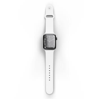 Picasee öv gravírozással Apple Watch 44 mm (5.series) - Fehér