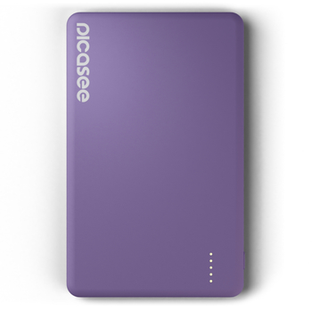Picasee Powerbank MagSafe 5 000 mAh - Lila