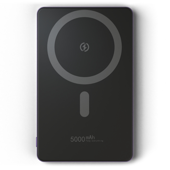 Picasee Powerbank MagSafe 5 000 mAh - Lila