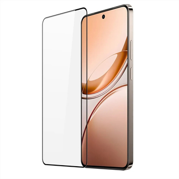 3D üvegfólia kerettel az alábbi mobiltelefonokra Vivo V50 Lite 5G - fekete