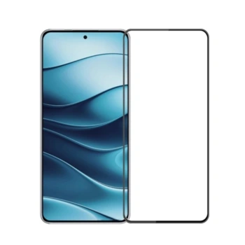 3x 3D üvegfólia kerettel az alábbi mobiltelefonokra Xiaomi Redmi Note 14S - fekete