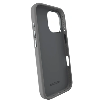 Picasee Premium case s MagSafe proApple iPhone 17 - Személyre szabott gravírozás - Szürke