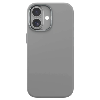 Picasee Premium case s MagSafe proApple iPhone 17 - Személyre szabott gravírozás - Szürke