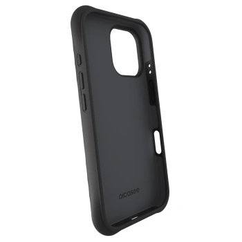 Picasee Shock-proof case s MagSafe proApple iPhone 17 - Személyre szabott gravírozás - Fekete