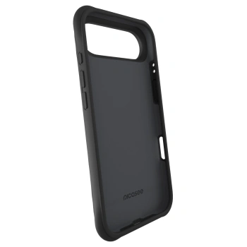 Picasee Shock-proof case s MagSafe proApple iPhone Air - Személyre szabott gravírozás - Fekete