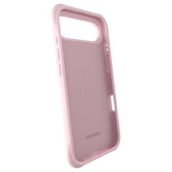 Picasee Shock-proof case s MagSafe proApple iPhone Air - Személyre szabott gravírozás - Rózsaszín