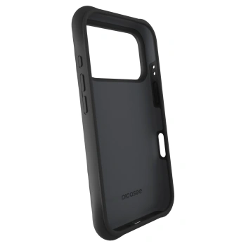 Picasee Shock-proof case s MagSafe proApple iPhone 17 Pro - Személyre szabott gravírozás - Fekete