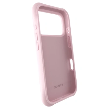 Picasee Shock-proof case s MagSafe proApple iPhone 17 Pro - Személyre szabott gravírozás - Rózsaszín