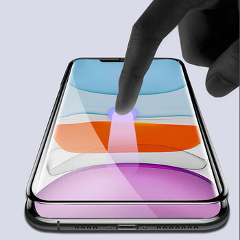3x Picasee 3D üvegfólia kerettel az alábbi mobiltelefonokra Apple iPhone 11 Pro - fekete - 2+1 ingyen