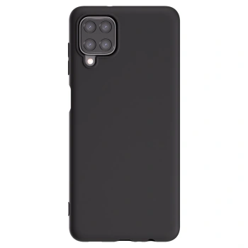 Picasee fekete szilikon tok az alábbi mobiltelefonokra Samsung Galaxy A12 A125F - Saját fotó/motívum