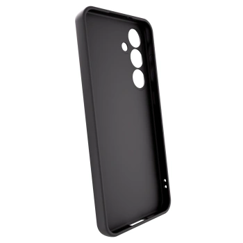 Picasee fekete szilikon tok az alábbi mobiltelefonokra Samsung Galaxy S24 FE S721B - Black Gold 2