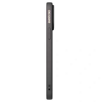 Picasee fekete szilikon tok az alábbi mobiltelefonokra Apple iPhone 13 Pro Max - Grey Drift