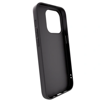 Picasee fekete szilikon tok az alábbi mobiltelefonokra Apple iPhone 15 Pro - Dark Elegance