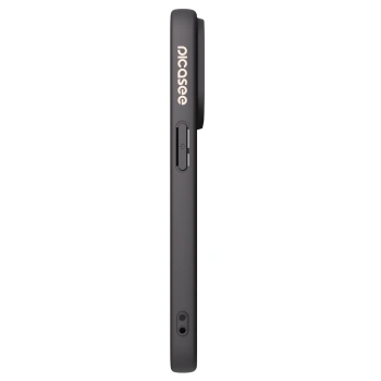Picasee fekete szilikon tok az alábbi mobiltelefonokra Apple iPhone 15 Pro - Dark Elegance