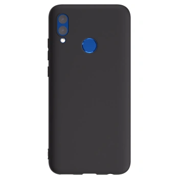 Picasee fekete szilikon tok az alábbi mobiltelefonokra Honor 10 Lite - Saját fotó/motívum