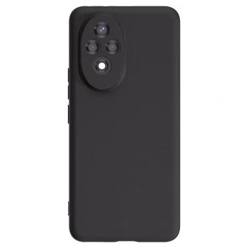 Picasee fekete szilikon tok az alábbi mobiltelefonokra Honor 200 Pro 5G - Saját fotó/motívum