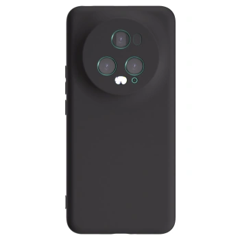 Picasee fekete szilikon tok az alábbi mobiltelefonokra Honor Magic5 Pro - Saját fotó/motívum