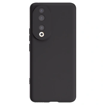 Picasee fekete szilikon tok az alábbi mobiltelefonokra Honor 90 5G - Saját fotó/motívum