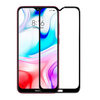 3D üvegfólia kerettel az alábbi mobiltelefonokra Xiaomi Redmi Note 8T - fekete