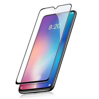 3x 3D üvegfólia kerettel az alábbi mobiltelefonokra Xiaomi Mi 9 Lite - fekete