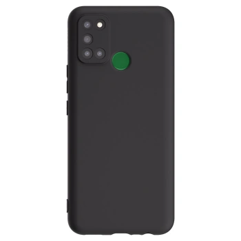 Picasee fekete szilikon tok az alábbi mobiltelefonokra Realme 7i - Saját fotó/motívum