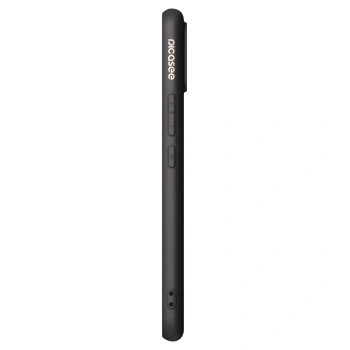 Picasee fekete szilikon tok az alábbi mobiltelefonokra Realme 7i - Brown flowers