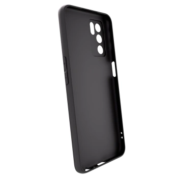 Picasee fekete szilikon tok az alábbi mobiltelefonokra OPPO A16s - Red