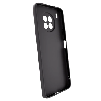 Picasee fekete szilikon tok az alábbi mobiltelefonokra Huawei Nova 8i - Red