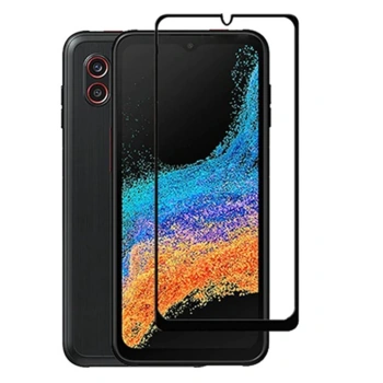 3x 3D üvegfólia kerettel az alábbi mobiltelefonokra Samsung Galaxy Xcover 7 - fekete