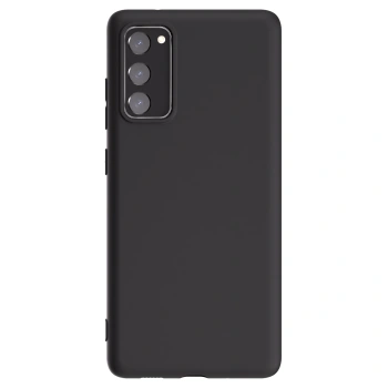 Picasee fekete szilikon tok az alábbi mobiltelefonokra Samsung Galaxy S20 FE - Saját fotó/motívum