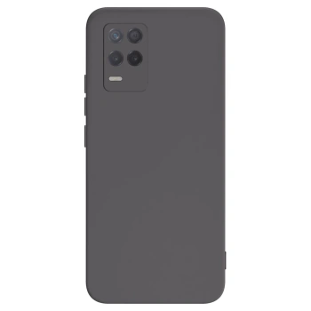 Picasee fekete szilikon tok az alábbi mobiltelefonokra Realme 8 5G - Saját fotó/motívum