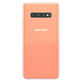 Picasee átlátszó szilikon tok az alábbi mobiltelefonokra Samsung Galaxy S10 Plus G975 - Saját fotó/motívum