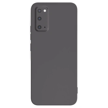 Picasee fekete szilikon tok az alábbi mobiltelefonokra Samsung Galaxy S20 G980F - Saját fotó/motívum