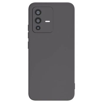 Picasee fekete szilikon tok az alábbi mobiltelefonokra Vivo V23 5G - Saját fotó/motívum