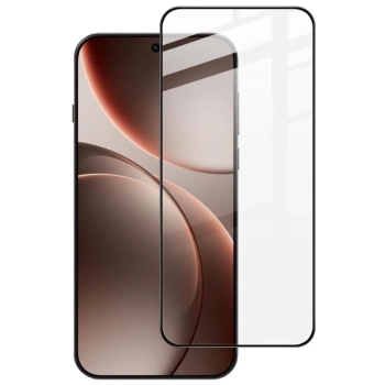 3D üvegfólia kerettel az alábbi mobiltelefonokra OPPO Find X9 Pro - fekete