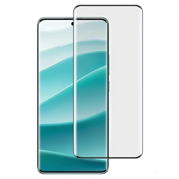 3D üvegfólia kerettel az alábbi mobiltelefonokra Xiaomi Poco X8 Pro - fekete