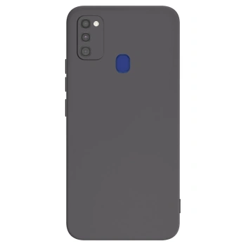 Picasee fekete szilikon tok az alábbi mobiltelefonokra Samsung Galaxy M21 M215F - Saját fotó/motívum