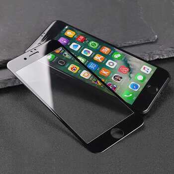 3D üvegfólia kerettel az alábbi mobiltelefonokra Apple iPhone 8 Plus - fekete