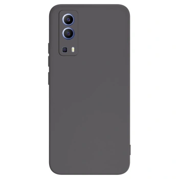 Picasee fekete szilikon tok az alábbi mobiltelefonokra Vivo Y52 5G - Saját fotó/motívum