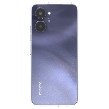 Picasee átlátszó szilikon tok az alábbi mobiltelefonokra Realme 10 4G - Saját fotó/motívum