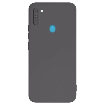 Picasee fekete szilikon tok az alábbi mobiltelefonokra Samsung Galaxy M11 - Saját fotó/motívum