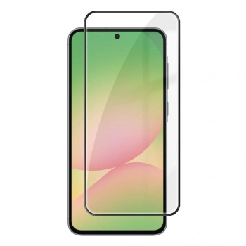 3x 3D üvegfólia kerettel az alábbi mobiltelefonokra Samsung Galaxy A57 5G - fekete