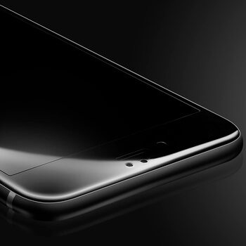3x Picasee 3D üvegfólia kerettel az alábbi mobiltelefonokra Apple iPhone 7 - fekete - 2+1 ingyen