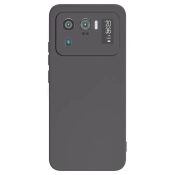 Picasee fekete szilikon tok az alábbi mobiltelefonokra Xiaomi Mi 11 Ultra - Saját fotó/motívum