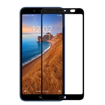 Picasee 3D üvegfólia kerettel az alábbi mobiltelefonokra Xiaomi Redmi 7A - fekete